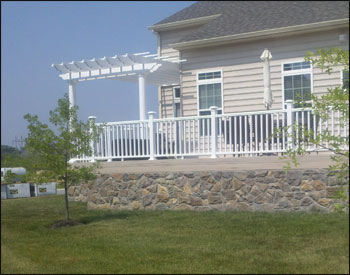 Customer's Photo - 10' x 14' Vinyl 2 Beam Pergola