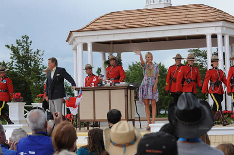 Regis and Kelly Prince Edward Island Gazebo