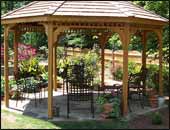 Gazebos with No Railings