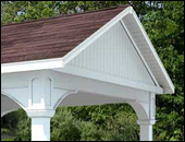 Gazebos with Tongue & Groove Closed Gable