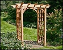 Red Cedar Canterbury Arbor