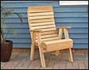 Red Cedar Royal Highback Patio Chair