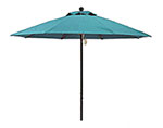 11' Commercial Aluminum & Fiberglass Market Umbrella w/ Pulley