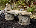 Concrete Lava Rock Lounger