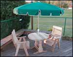 Red Cedar Bistro Patio Dining Collection