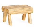 Treated Pine Footstool