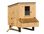 4 x 4 Pine Lean-To Chicken Coop