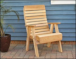 Red Cedar Royal Highback Patio Chair