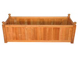 Teak Rectangular Planter