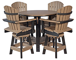 Poly Lumber 5 Pc. Patio Set