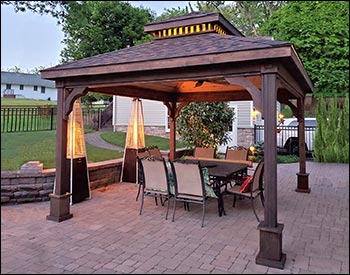 Red Cedar Double Roof Ramada