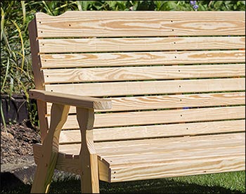 Treated Pine Crossback Patio Set