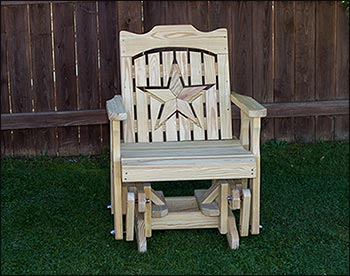 Treated Pine Starback Glider Chair