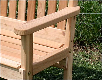 Red Cedar English Garden Patio Chair