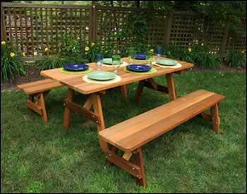 Red Cedar Traditional Bench