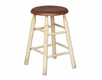 Vintage Round Pub Stool