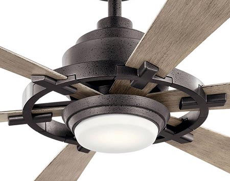 52" Iris Outdoor LED Ceiling Fan