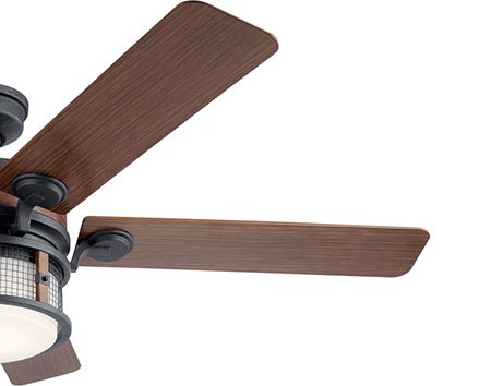 60" Edinburgh Outdoor LED Ceiling Fan