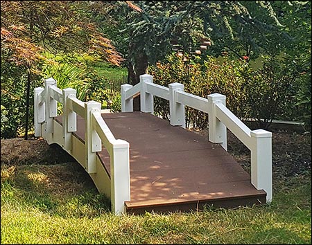 Single Rail Pedestrian Trail Bridge