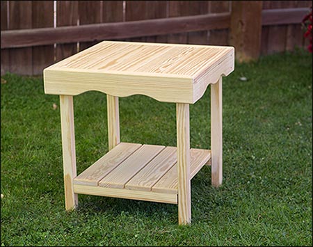 Treated Pine Crossback Patio Set