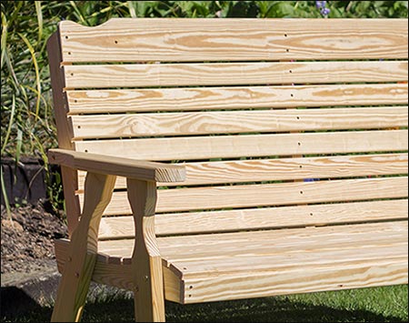 Treated Pine Crossback Patio Set