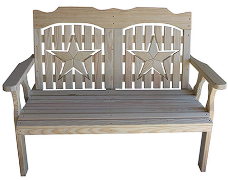 Treated Pine Starback Bench