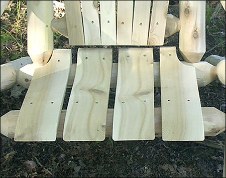 White Cedar Unstained Chair