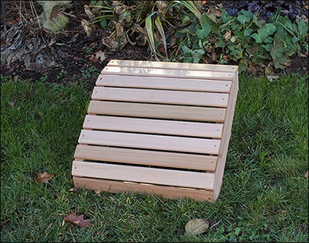 Red Cedar Adirondack Footrest