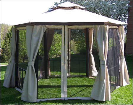 13 x 11 Toria Hexagon Gazebo