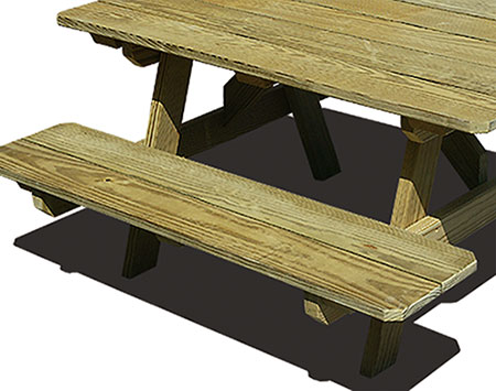 Treated Pine Kids Picnic Table