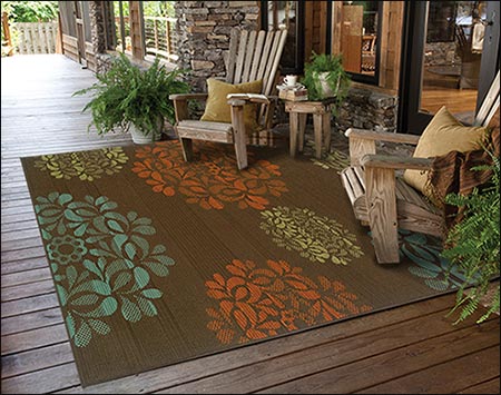 Montego Floral Cluster Rug