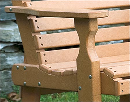 Poly Lumber Curveback Chair