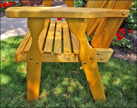 Treated Pine Fanback Patio Chair