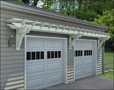 Red Cedar Eyebrow Pergolas