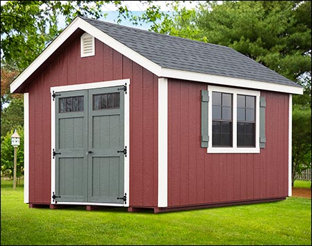 SmartSide Siding Chalet Sheds | Sheds by Siding | GazeboCreations.com