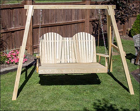 Treated Pine Adirondack Swingbed