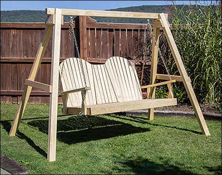 Treated Pine Adirondack Swingbed