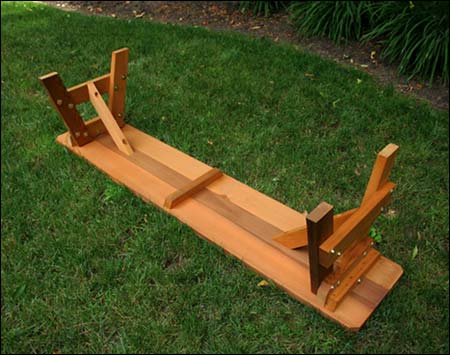 Red Cedar Traditional Bench