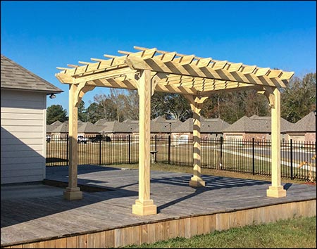 Treated Pine Garden Pergola