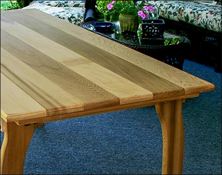 32" Wide Red Cedar Contoured Picnic Table