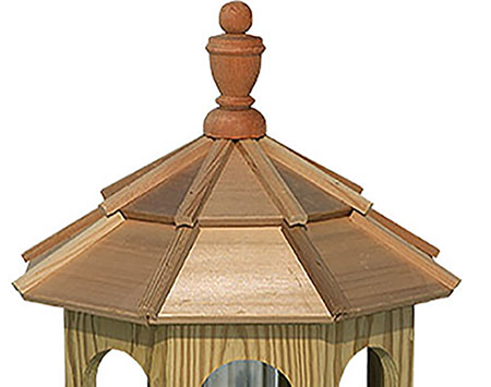 Greyfield Gazebo Birdfeeder