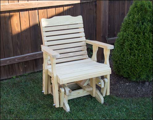 Porch Gliders | Wood Patio Chairs | Gazebo Creations.com