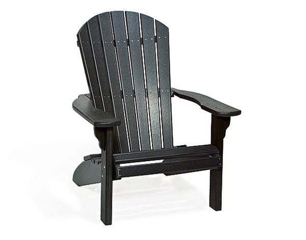 Poly Lumber Fan-Back Chair