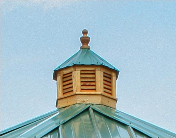 Treated Pine Octagon Gazebo Cupola 