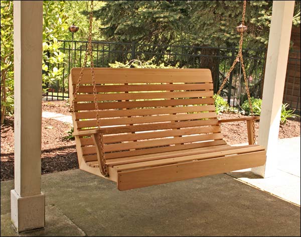 Red Cedar Royal Highback Porch Swing