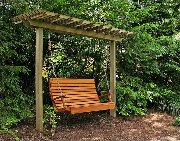 Red Cedar Royal Highback Porch Swing