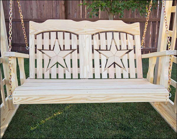 Treated Pine Starback Porch Swing