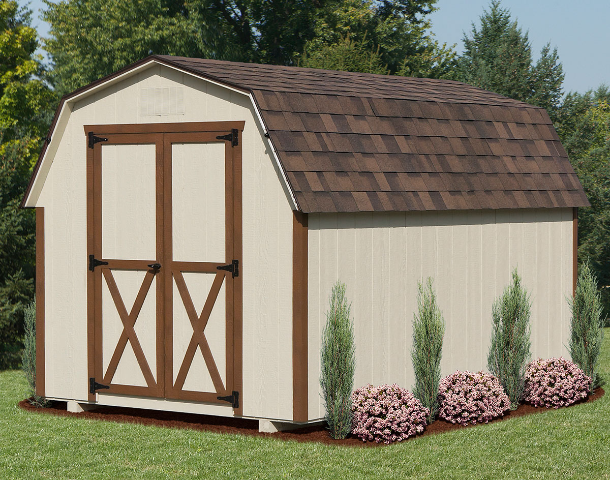 SmartSide Siding Barn Style (4' sidewall) Sheds | Sheds by Siding ...